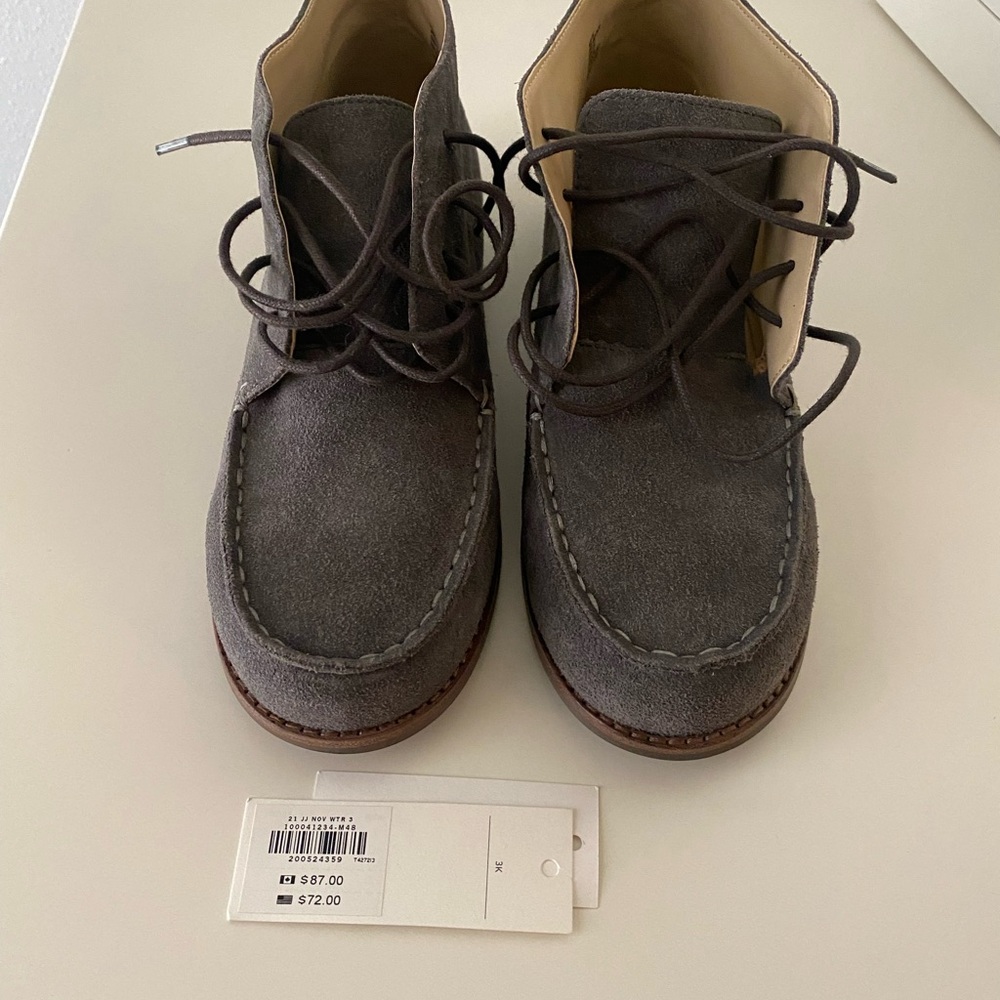 Janie and Jack Suede Chukka Boots